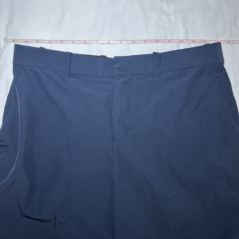 Nike Golf Hybrid Shorts Mens 35 Navy Blue Dri-Fit Stretch Performance Tech Blend - Picture 8 of 9